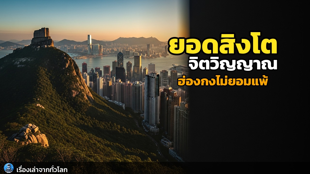 ยอดเขาแห่งความหวัง: ถอดรหัส 'จิตวิญญาณสิงโต' หัวใจฮ่องกงที่ไม่ยอมแพ้