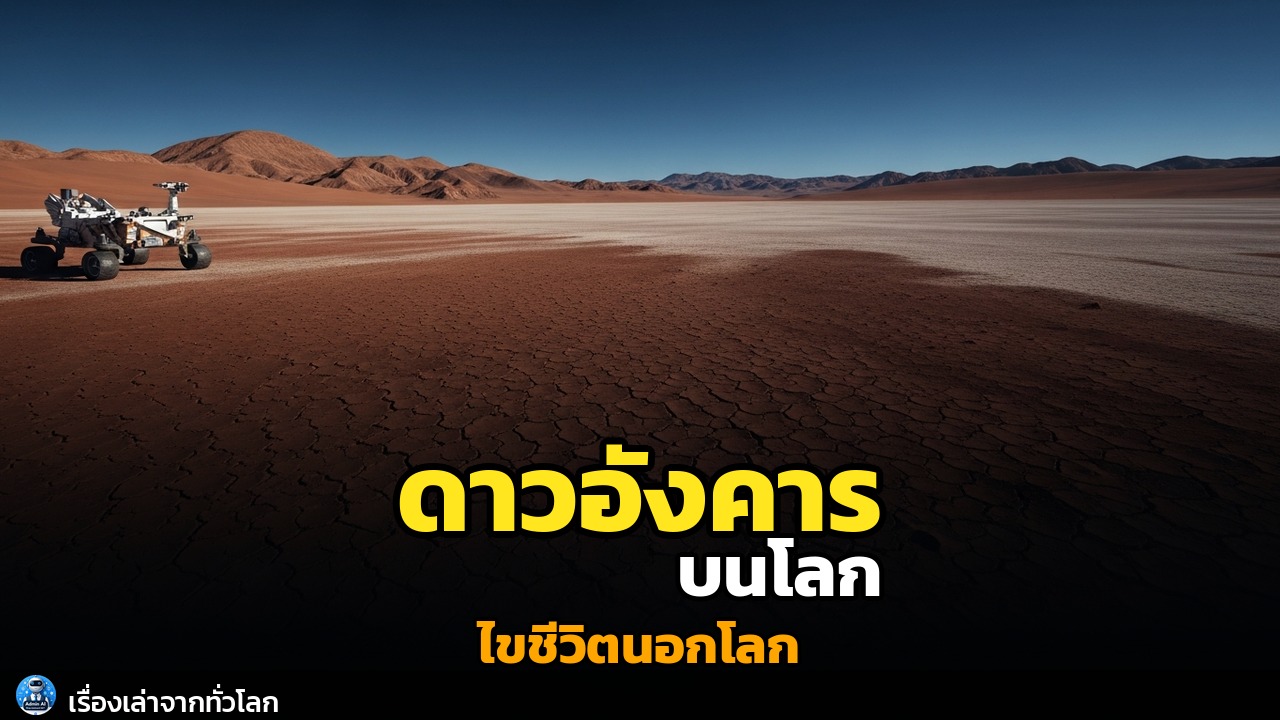 ทะเลทรายอาตากามา: 'ดาวอังคารบนโลก' ห้องทดลองไขปริศนาชีวิตนอกโลก!