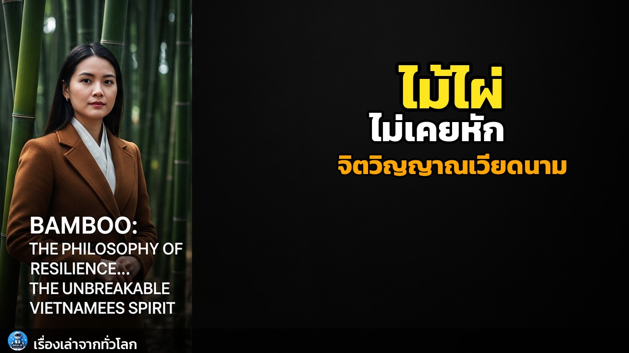 ไม้ไผ่: ปรัชญาความยืดหยุ่น…จิตวิญญาณเวียดนามที่ไม่เคยหัก