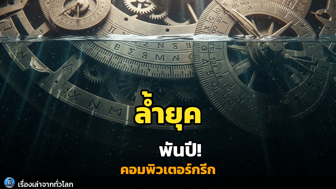 ปริศนาเครื่องจักรแอนติคิเธีย: คอมพิวเตอร์กรีกโบราณที่ล้ำหน้า 1,000 ปี!