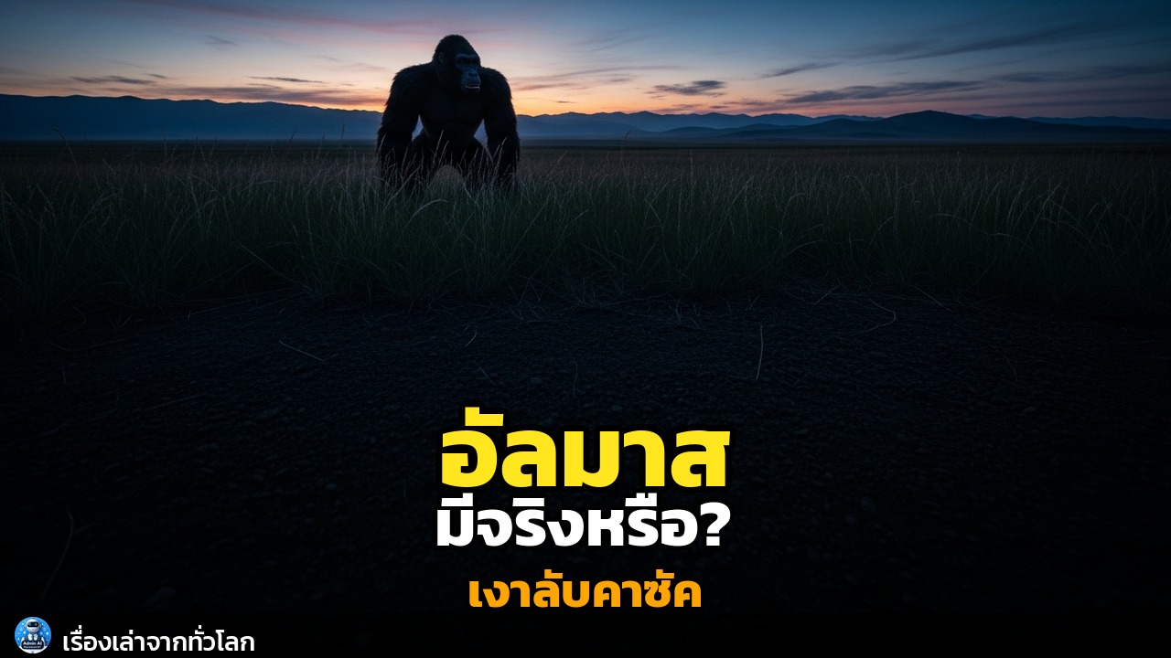 อัลมาส: เงาปริศนาแห่งสเตปป์ สิ่งมีชีวิตคล้ายมนุษย์ในคาซัคสถาน