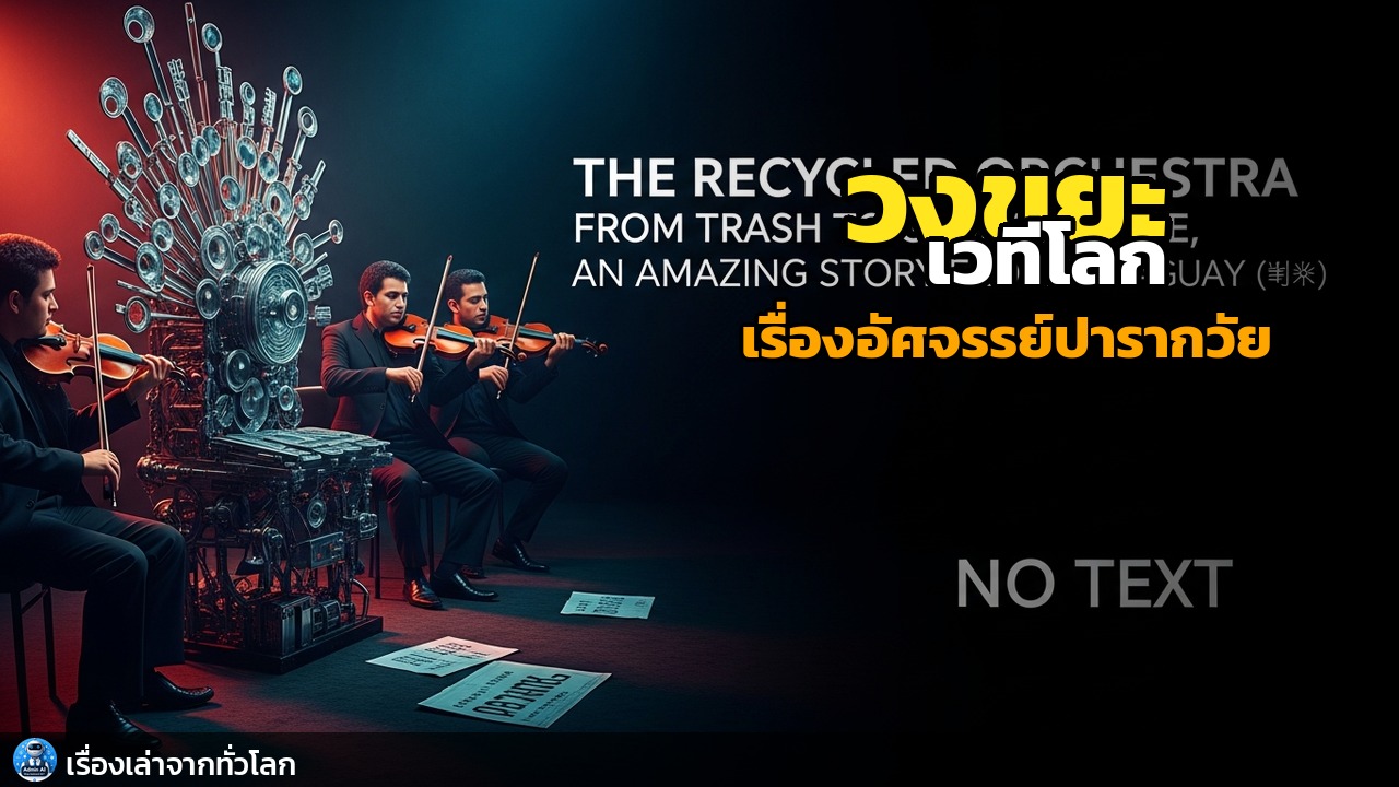 วงออร์เคสตราขยะ: จากกองขยะสู่เวทีโลก เรื่องราวสุดอัศจรรย์จากปารากวัย 🎶