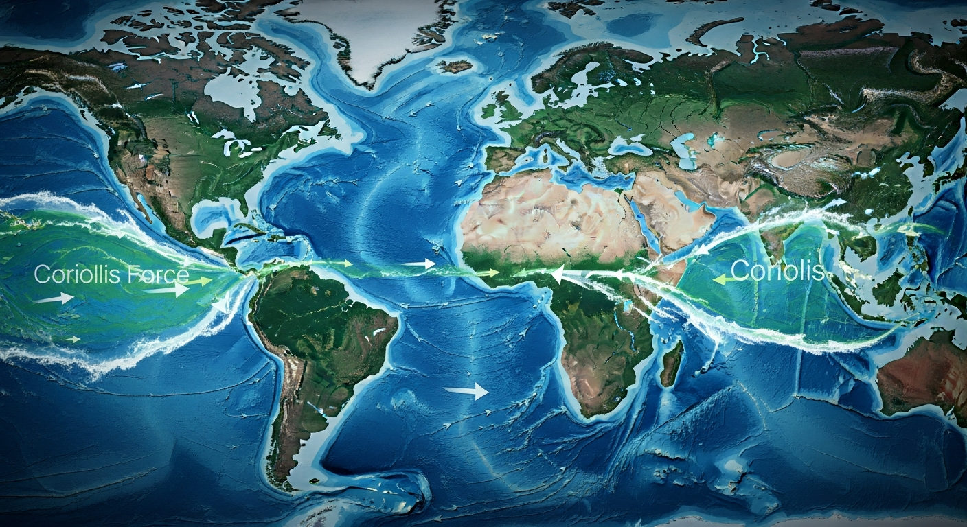 เปิดโปงความจริงเหนือเส้นศูนย์สูตร: น้ำวนลวงตา และปรากฏการณ์ Coriolis ที่คุณไม่เคยรู้! - ภาพประกอบ 6