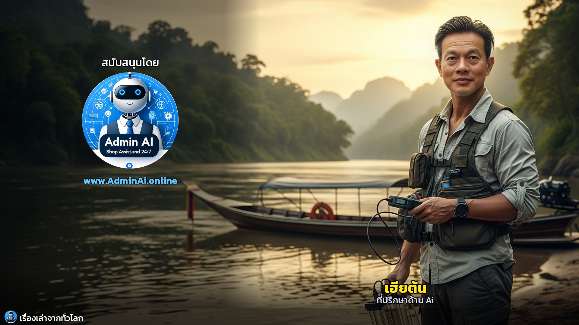 ดีเอ็นเอไร้เงา: เปิดรหัสชีวิตลี้ลับแห่งแม่น้ำโขงลาว ด้วยวิทยาการ eDNA - outro 1